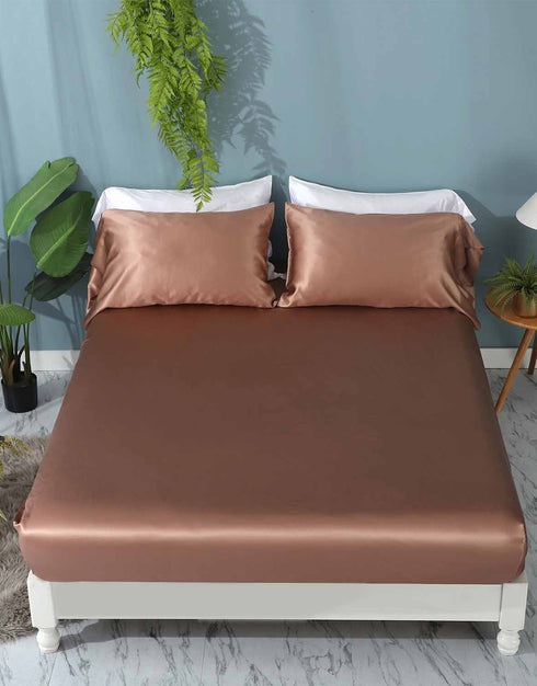 19 Momme Silk Fitted Sheet (1 pcs) (T)